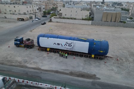 Оманская Asyad Group доставила 115-тонный СПГ-танк из Индии в Саудовскую Аравию