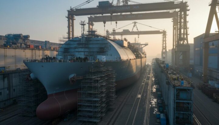 GTT спроектирует танки для двух новых СПГ-танкеров верфи Hanwha Ocean