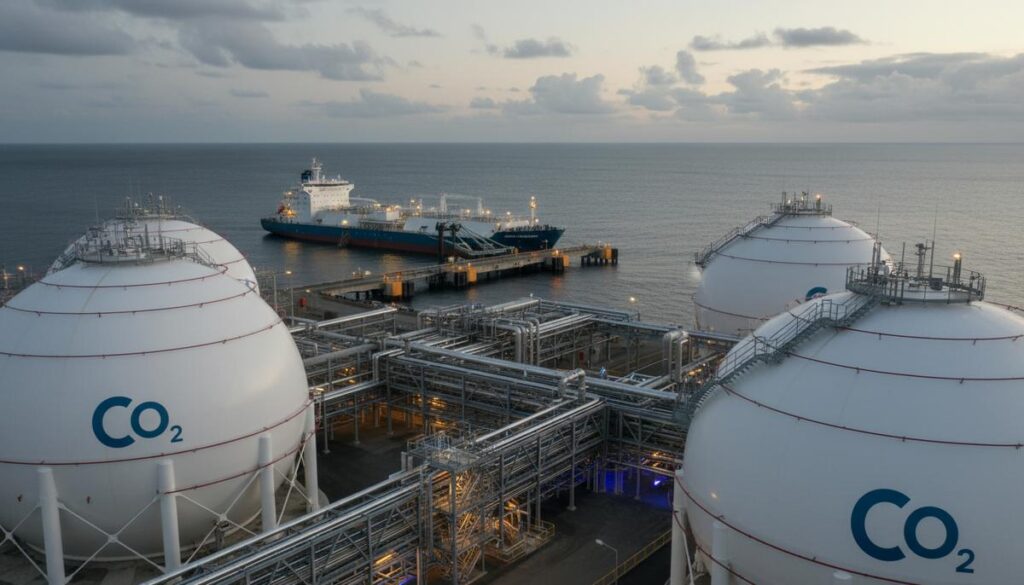 Европа и Британия создадут морской коридор для транспортировки CO2