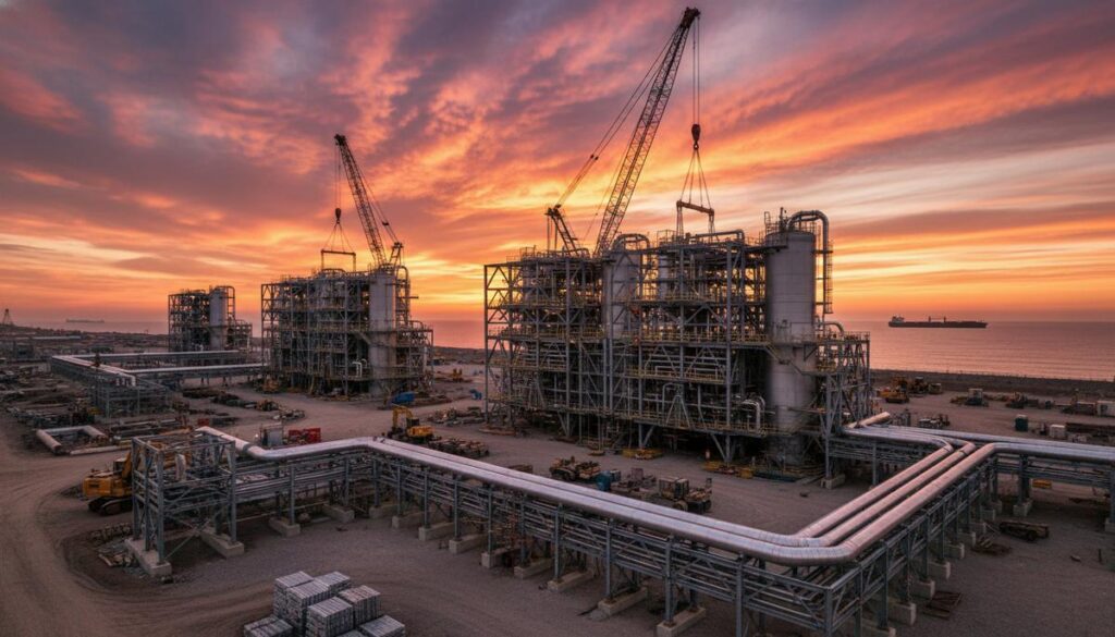 MAIRE и Baker Hughes объединились для строительства модульных СПГ-заводов