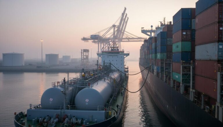 Порт Роттердама установил рекорд по бункеровке СПГ и биотоплива в 2025 году