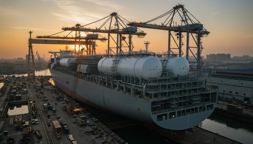 CMA CGM заказала в Индии шесть контейнеровозов на сжиженном природном газе