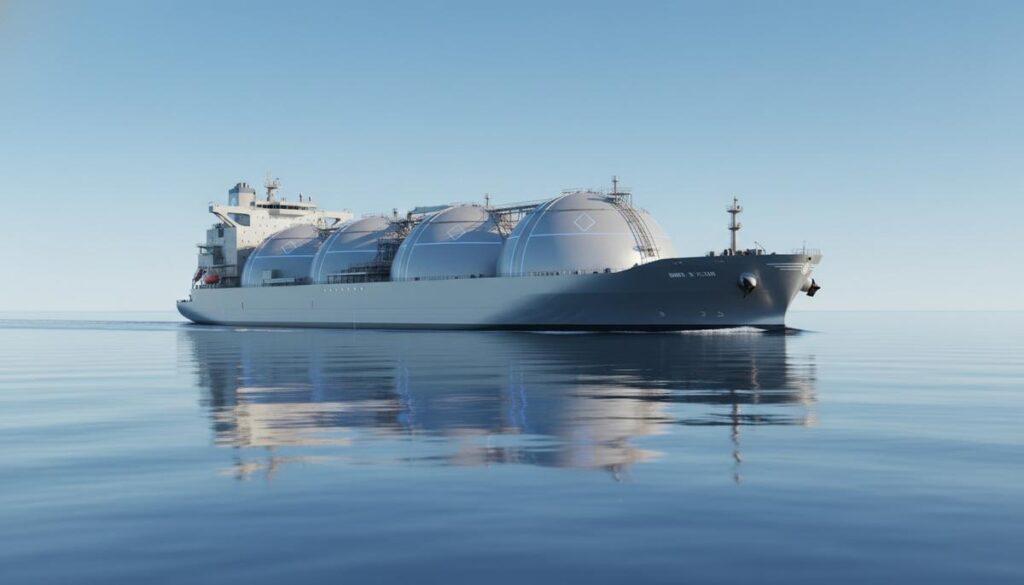 В Китае разработали новые СПГ-танкеры с фокусом на экологию и эффективность