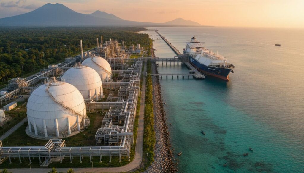Крупный СПГ-проект Abadi в Индонезии получил экологическое одобрение