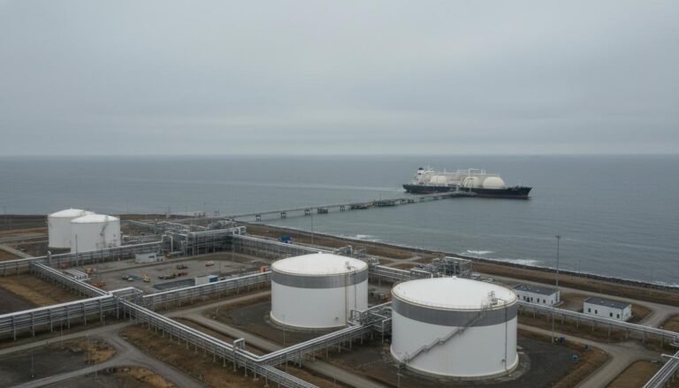 Украина впервые начала импорт американского СПГ через терминал в Германии