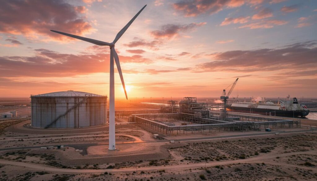 СПГ-терминал Dragon в Уэльсе установит ветряные турбины для снижения выбросов