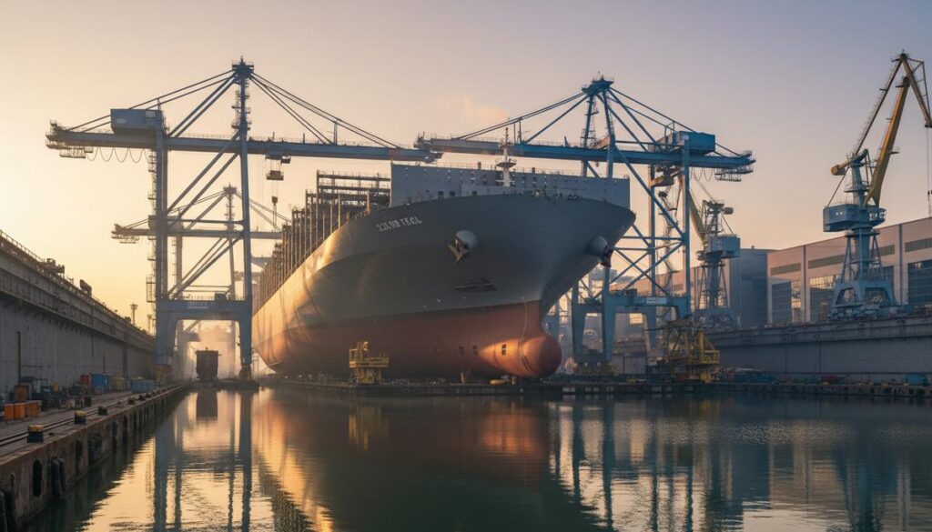 Китай строит новые контейнеровозы на СПГ с компрессорами от норвежской TMC