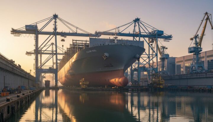 Китай строит новые контейнеровозы на СПГ с компрессорами от норвежской TMC