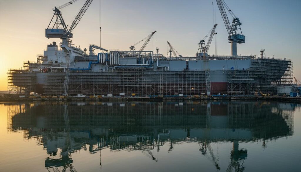 Seatrium конвертирует восьмой СПГ-танкер в плавучую установку для Karpowership