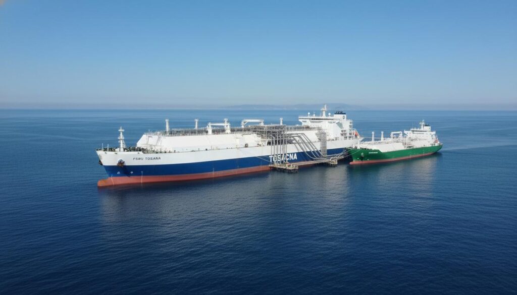 В Италии начал работу первый терминал для малотоннажных поставок СПГ