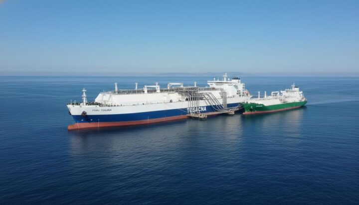 В Италии начал работу первый терминал для малотоннажных поставок СПГ