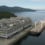 На СПГ-завод Woodfibre в Канаде доставили основной модуль весом 10 847 тонн