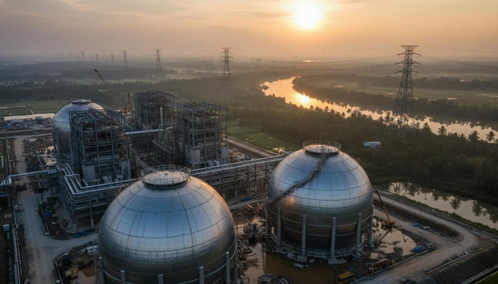 Вьетнам подписал соглашение о подключении СПГ-электростанции мощностью 3200 МВт