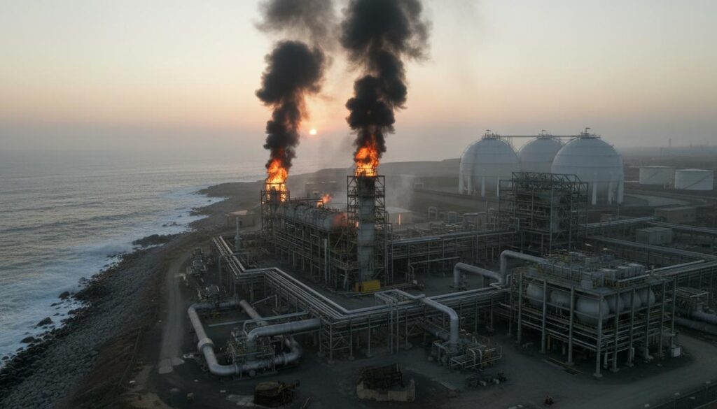 Атаки на СПГ-заводы в Катаре грозят дефицитом и ростом цен на газ