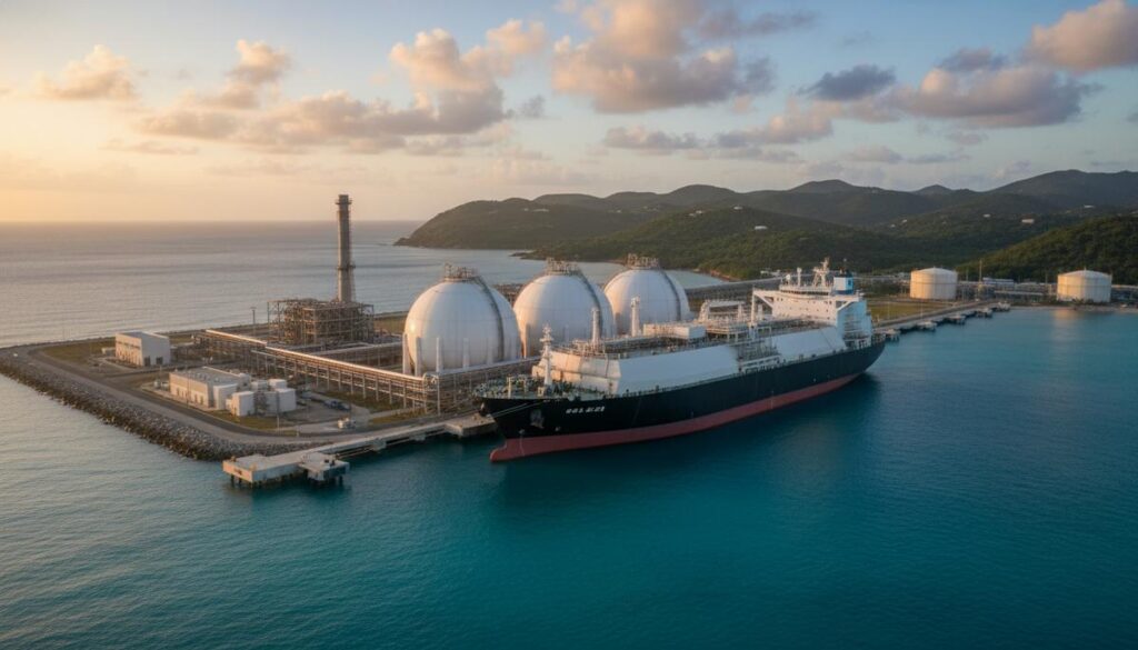 США наращивают поставки СПГ в Карибский бассейн, укрепляя свое лидерство