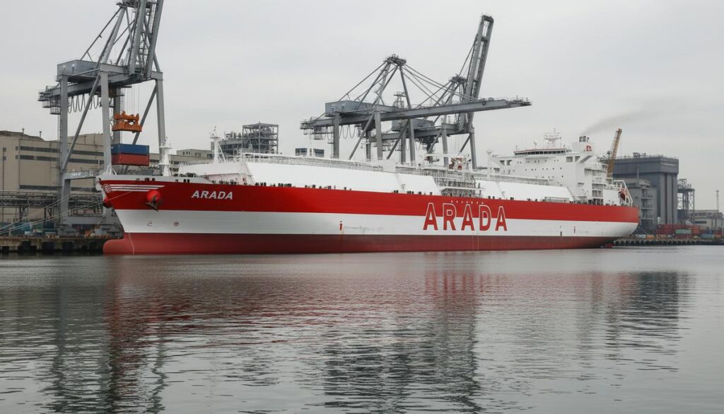 ADNOC L&S получила пятый из шести новых СПГ-танкеров «Арада» из Китая