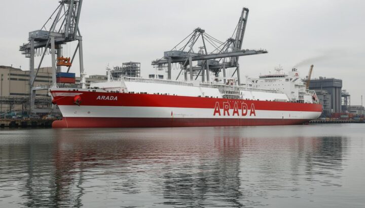 ADNOC L&S получила пятый из шести новых СПГ-танкеров «Арада» из Китая