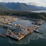 LNG Canada начинает масштабные строительные работы у морского терминала