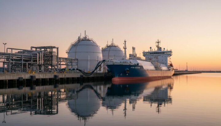 В порту Клайпеды состоялась первая в Европе совместная заправка судна био-СПГ