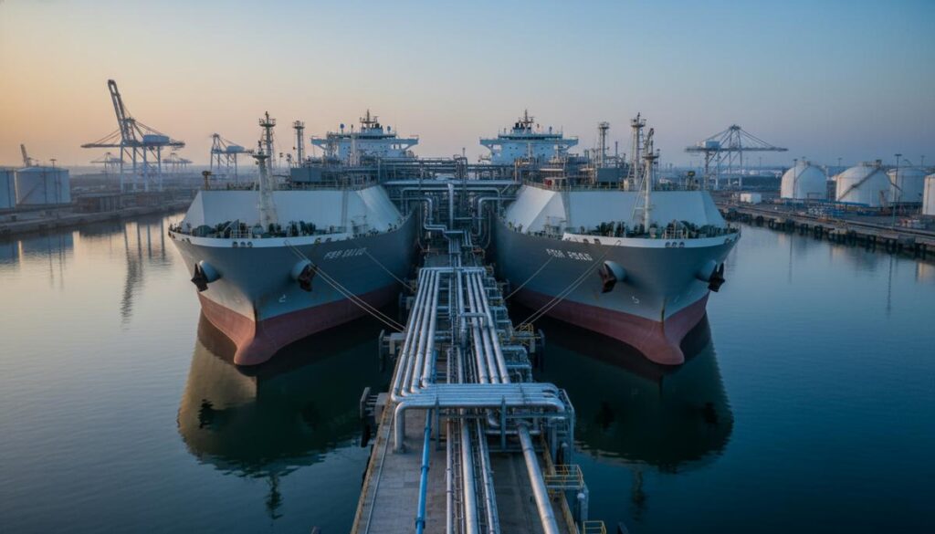 EXMAR начала конверсию судна в плавучий СПГ-терминал для Нидерландов