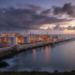 Терминал Dragon LNG в Британии выставил на аукцион мощности на 9,3 млрд куб. м