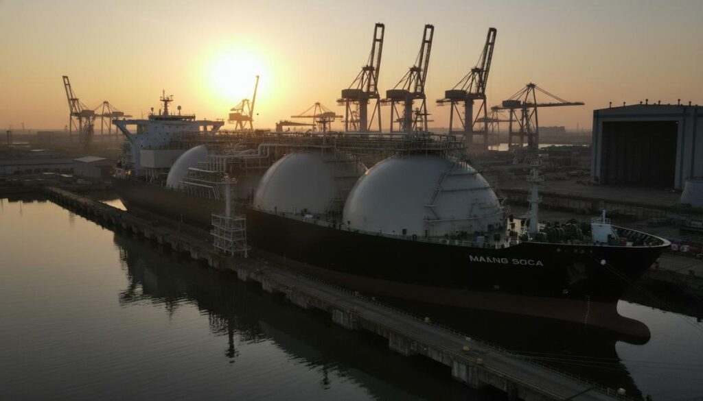 ADNOC L&S получила новый СПГ-танкер из Китая для расширения глобальных поставок