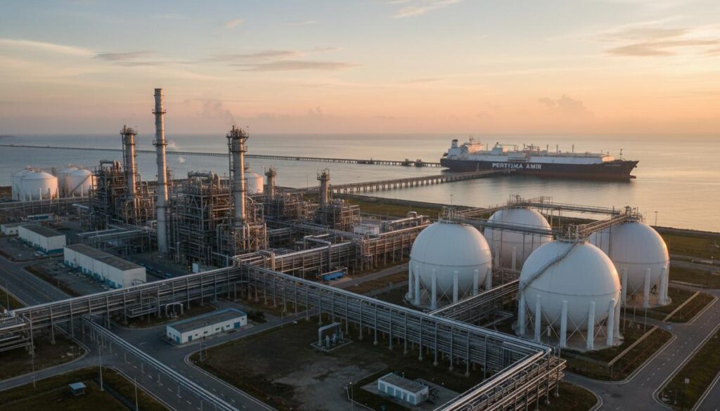 Eni заключила контракты на поставку 2 млн тонн СПГ из Индонезии
