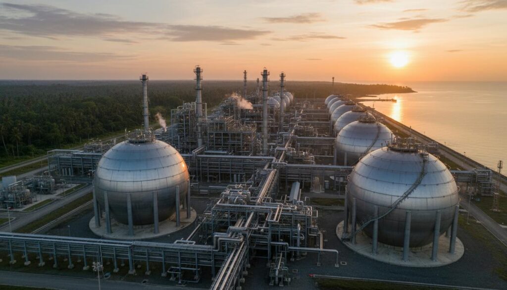 Eni заключила долгосрочные СПГ-контракты в Индонезии