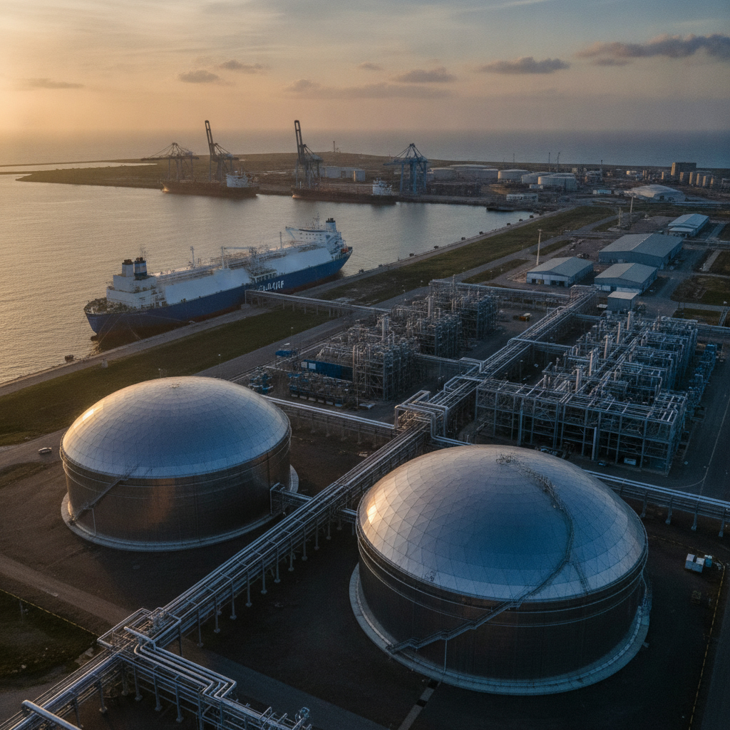 В ЮАР построят СПГ-терминал и газовую электростанцию на 3000 МВт