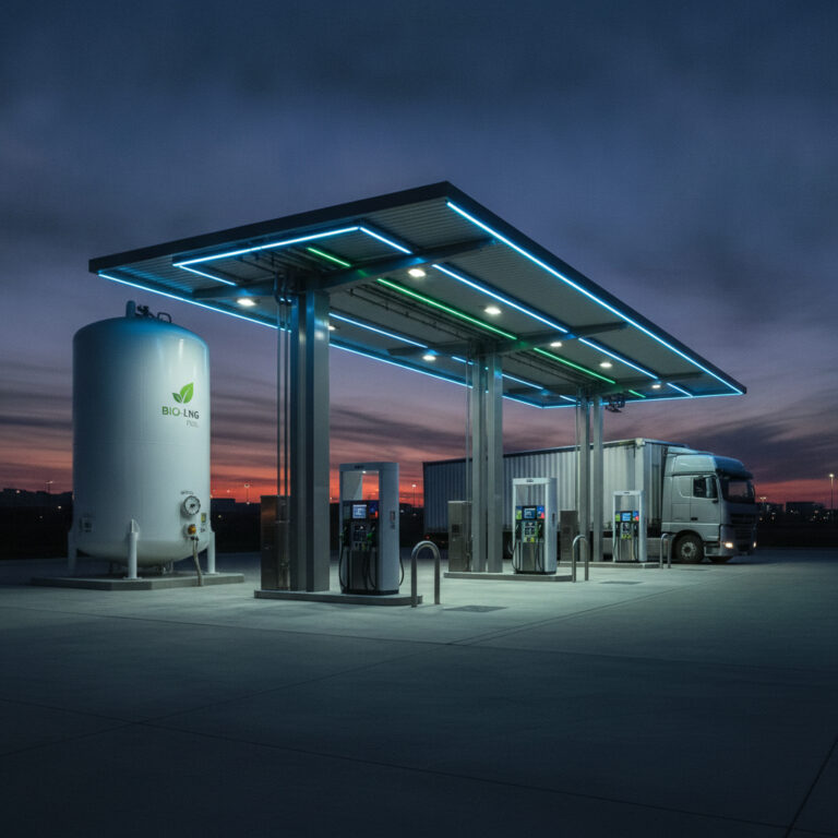 FreshLinc и Gasrec построят в Великобритании новую станцию био-СПГ