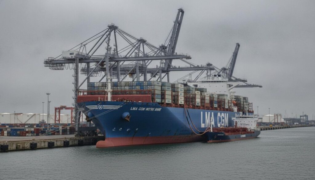 Крупнейший контейнеровоз CMA CGM заправили рекордным объемом био-СПГ в Европе