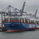 Крупнейший контейнеровоз CMA CGM заправили рекордным объемом био-СПГ в Европе