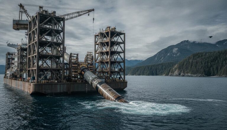 Allseas построит морской участок газопровода для СПГ-проекта в Канаде