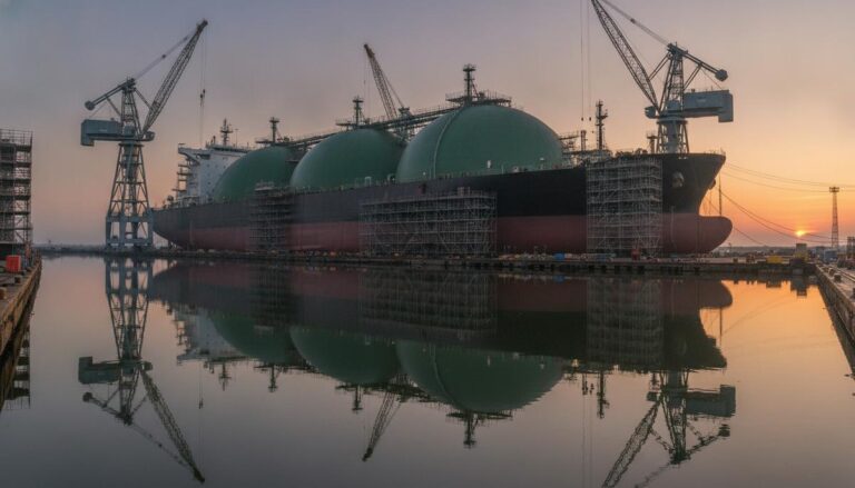 Верфь PaxOcean в Батаме отремонтировала два СПГ-танкера за одну неделю
