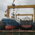 Индия построит для CMA CGM шесть контейнеровозов на сжиженном природном газе