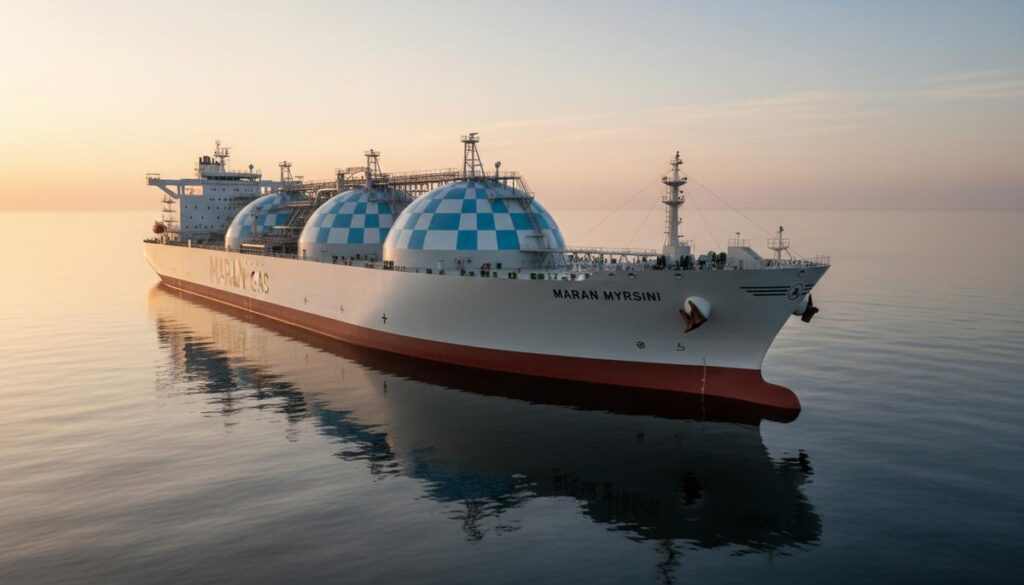 Греческая Maran Tankers получила четвертый СПГ-танкер Suezmax Maran Myrsini
