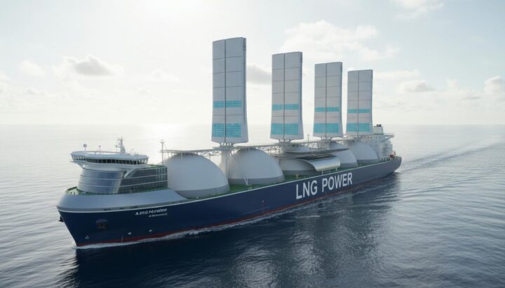 Одобрен проект первого СПГ-танкера с системой жестких парусов Wind Challenger