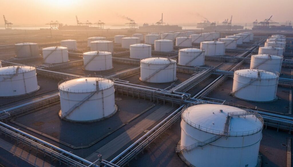 Азия наращивает мощности для хранения нефти и нефтепродуктов к 2030 году