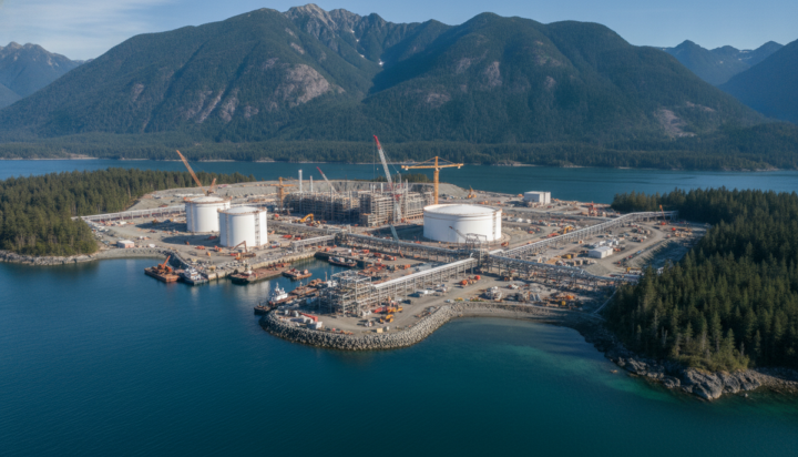 Строительство Woodfibre LNG принесет экономике Канады 13,6 млрд долларов